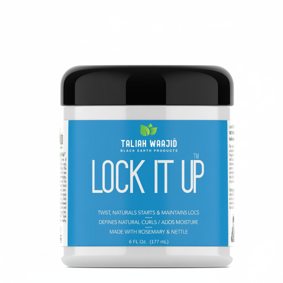 taliah waajid black earth lock it up gel loc twist styling no flake hold 177ml