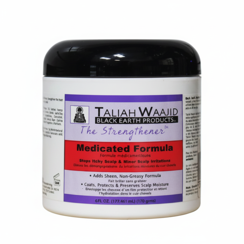 taliah waajid black earth strengthener medicated formula stop itch scalp treatment 177ml