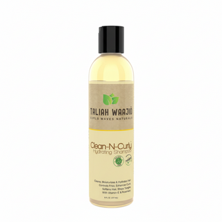Taliah waajid clean n curly hydrating shampoo softens curls frizz control moisture