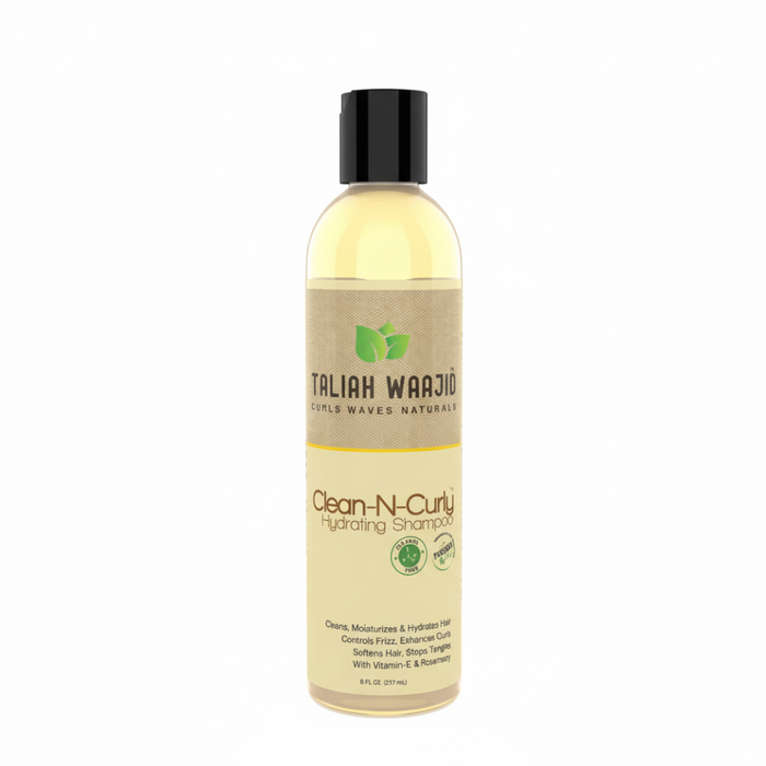 Taliah Waajid Clean-N-Curly Hydrating Shampoo 8oz – Softens & Controls Frizz