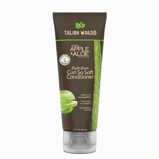 Taliah waajid curl so soft conditioner green apple aloe hydrate detangle curls