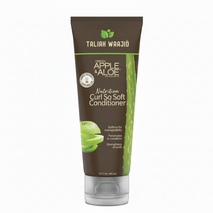Taliah Waajid Green Apple & Aloe Nutrition Curl So Soft Conditioner 10oz | Moisturize Curls