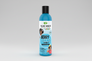 taliah waajid berry clean 3 in 1 kids shampoo gentle cleanser soft hair 236ml