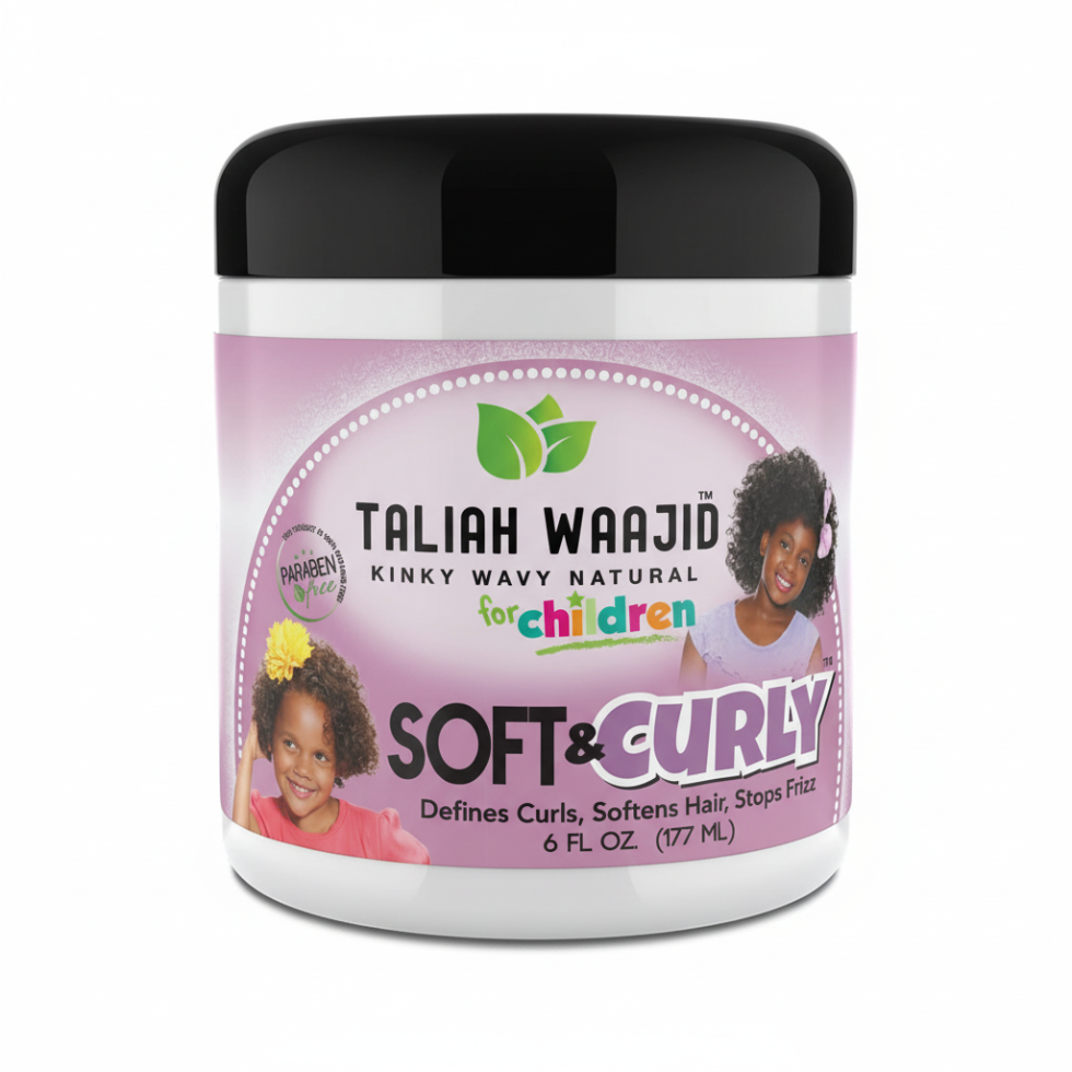 taliah waajid soft curly styling jelly kids curl defining gel frizz control 177ml