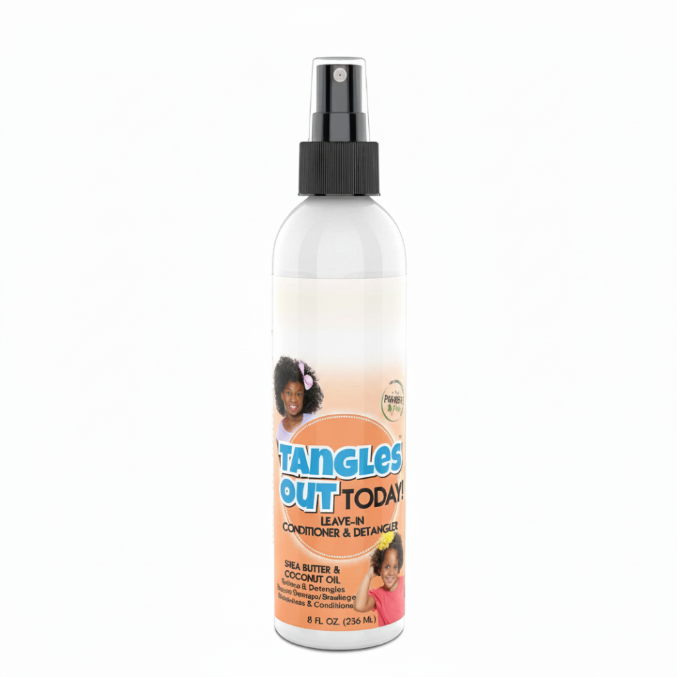 taliah waajid tangles out today kids leave in conditioner detangler soft hair 236ml