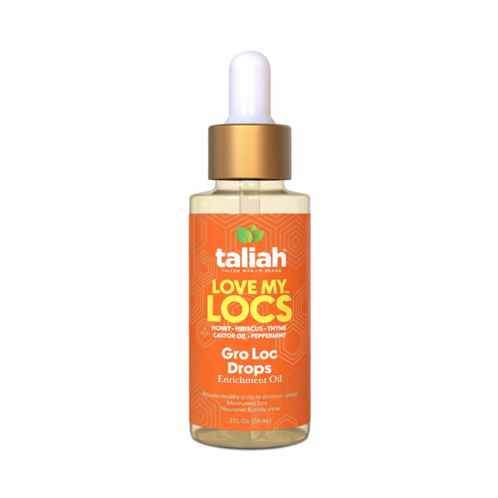 Taliah waajid gro loc drops enrichment oil hydrate strengthen dreadlocks scalp care