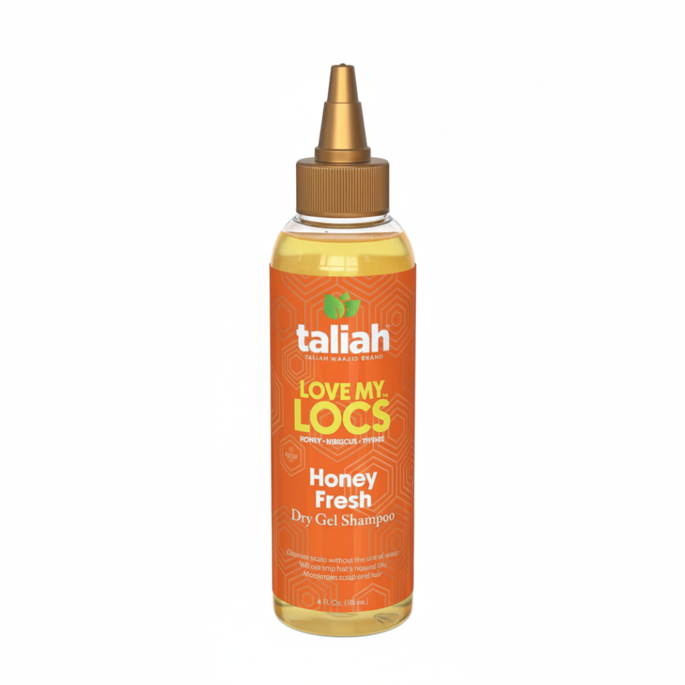 Taliah waajid honey fresh dry gel shampoo waterless loc cleanser buildup removal