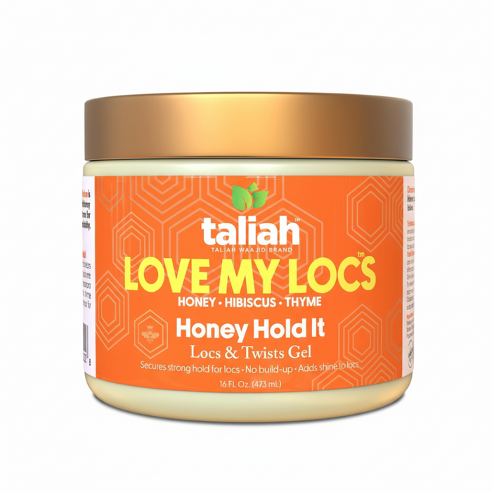 Taliah waajid honey hold it locs twist gel strong hold styling frizz control shine