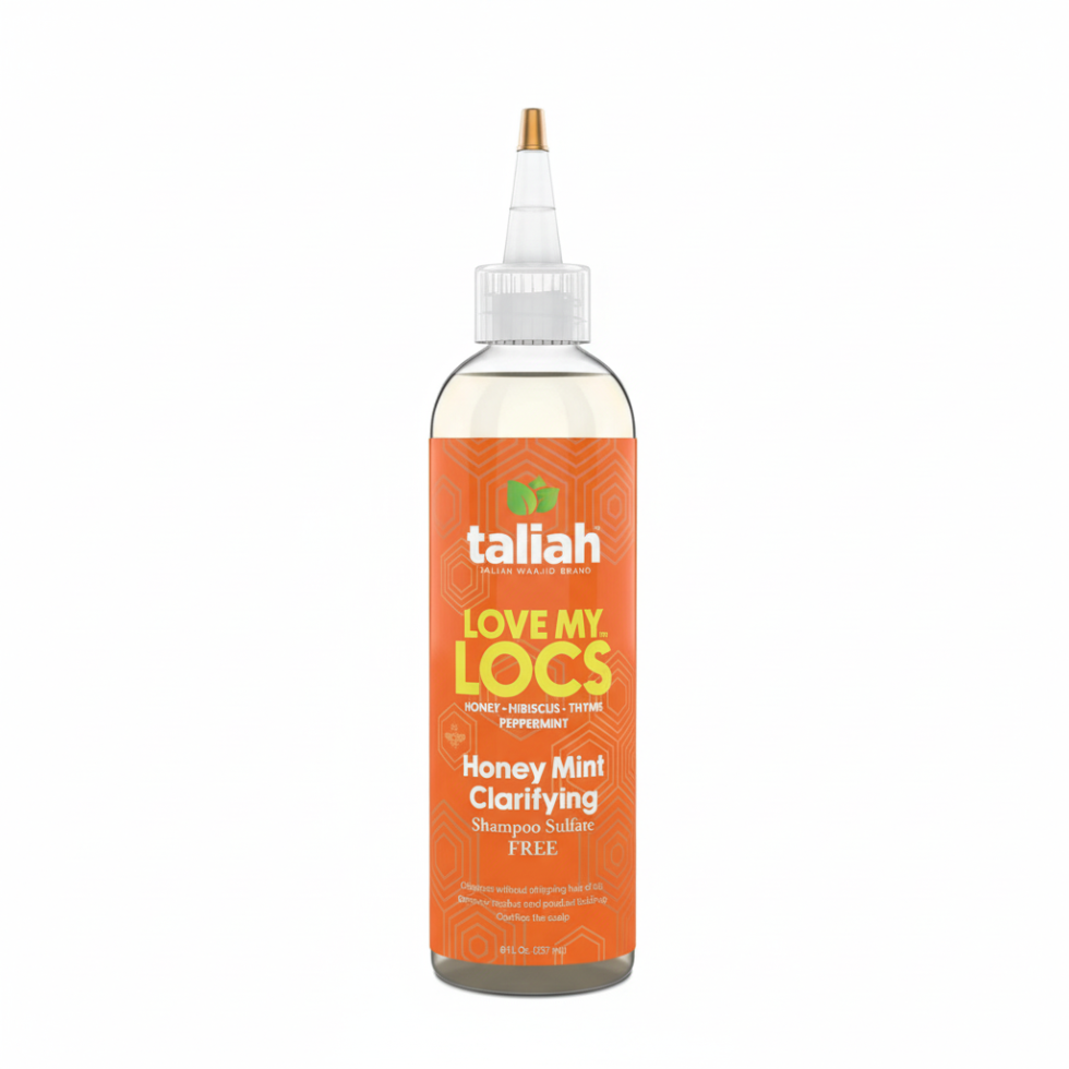 Taliah waajid honey mint clarifying shampoo sulfate free loc cleanser buildup removal