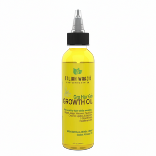 Taliah waajid gro hair growth oil bamboo biotin basil sweet almond scalp nourishment