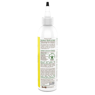 Taliah waajid thick full moisturizing mint shampoo sulfate free scalp cleanse braids