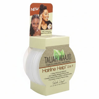 taliah waajid hairline help 2 in 1 59ml edge and scalp treatment for smooth healthy nourished edges non flaking styling and hairline care