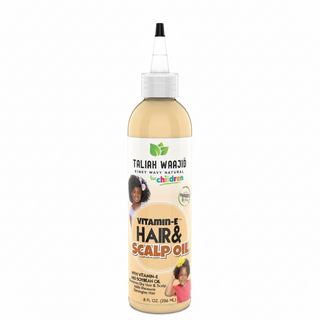 taliah waajid for children vitamin e hair and scalp oil 236ml moisturizing oil for soft shiny healthy and nourished kids curly textured hair care