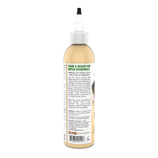 taliah waajid for children vitamin e hair and scalp oil 236ml moisturizing oil for soft shiny healthy and nourished kids curly textured hair care