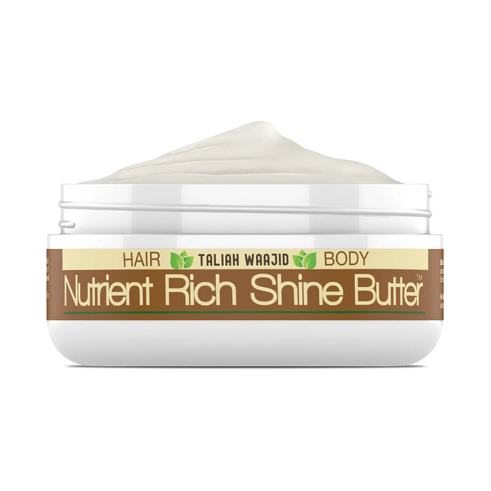 taliah waajid nutrient rich shine butter 118ml moisturizing butter for soft smooth shiny healthy hair and hydrated glowing skin care