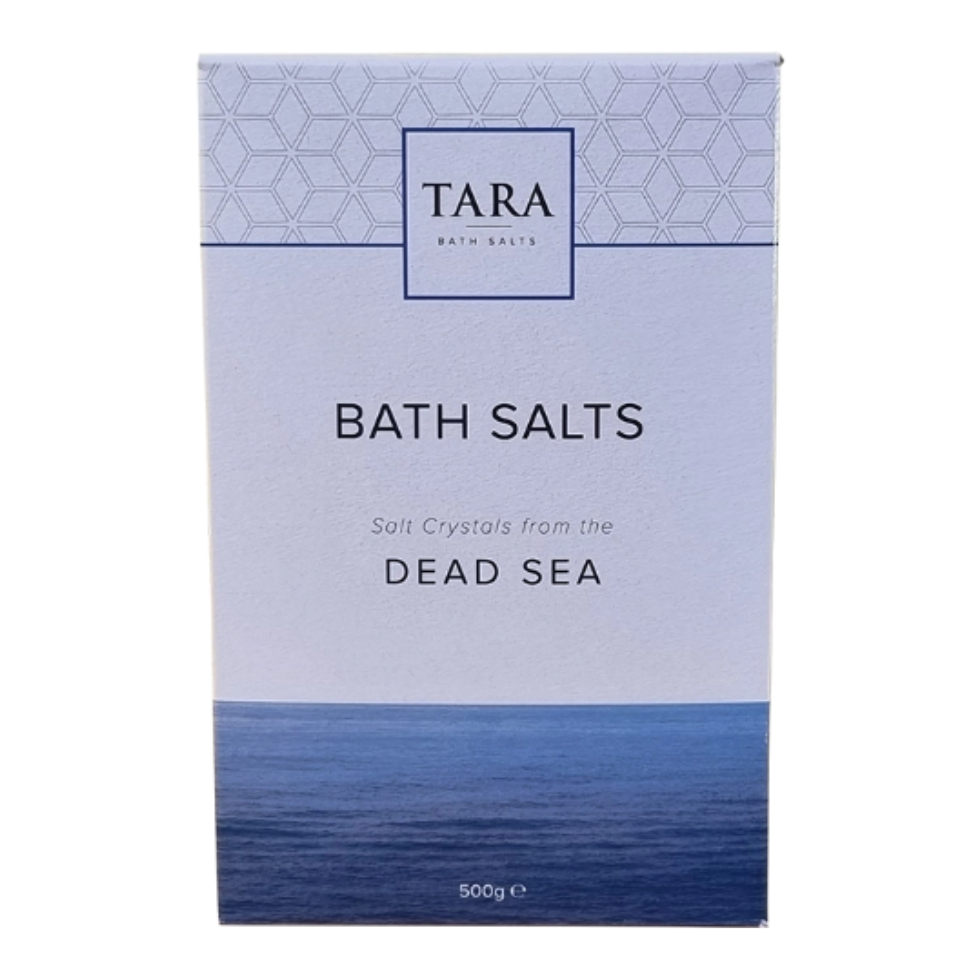 Tara dead sea bath salts 500g mineral bath soak for skin detox relaxation muscle relief