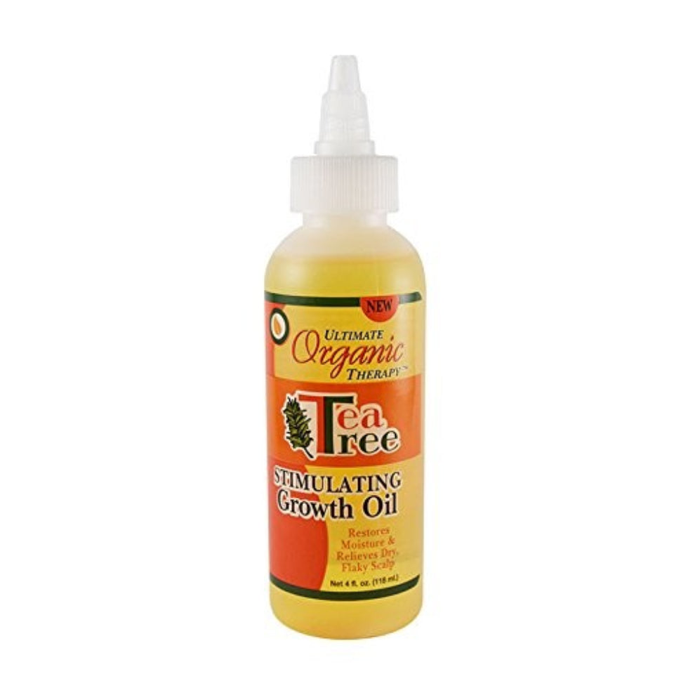 tea tree stimulating growth oil for healthy scalp care hair growth and dandruff control treatment oil