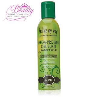 Texture My Way Mega Protein Oyl Elixir 177ml | Shea Butter & Olive Oil Shine