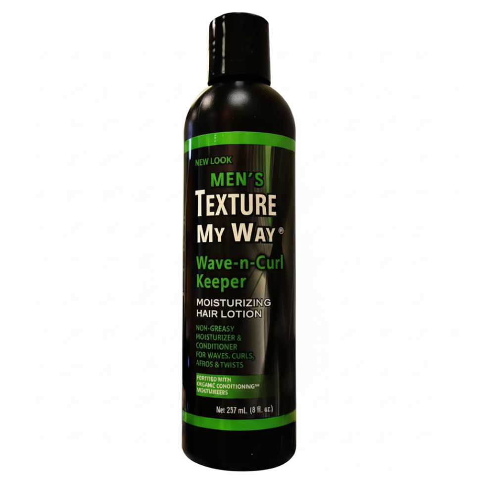 texture my way wave n curl keeper moisturizing lotion hydrate define curls waves soft smooth non greasy hair

