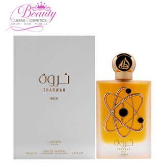 Tharwah Gold Eau de Parfum 100ml By Lattafa- Sweet Floral Unisex