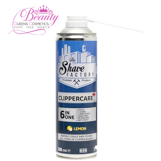 The Shave Factory ClipperCare PLUS+ 6in1 Lemon Spray 500ML