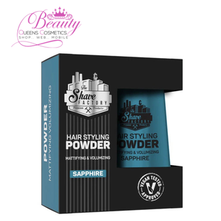 The Shave Factory Hair Styling Powder Wax Sapphire 20g | Volume & Matte
