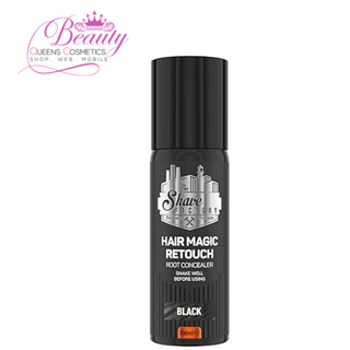 The Shave Factory Magic Retouch Spray Black 100ml | Instant Grey Coverage