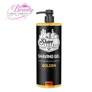 The Shave Factory Shaving Gel Golden 1000ml | Moisturizing & Cooling
