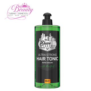The Shave Factory Ultra Strong Hair Tonic 500ML | Menthol Cool