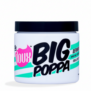 the doux big poppa defining gel humidity resistant curl definition frizz control strong hold shine