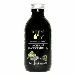 the one and only 100 pure black castor oil 200ml hair and skin nourishing oil