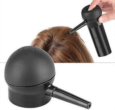 the shave factory hair fiber spray applicator for precise even coverage natural hairline tool