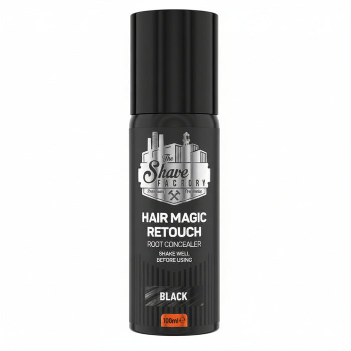 The Shave Factory Hair Magic Retouch Spray 100ml | Instant Grey Coverage