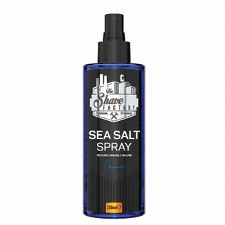 the shave factory sea salt spray 250ml for volume texture beach waves matte natural hair styling