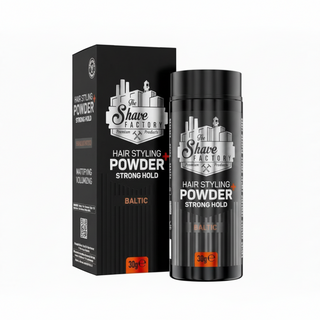 the shave factory baltic 11 styling powder for strong hold volume matte textured hair