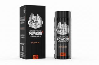 the shave factory indian 10 styling powder for strong hold volume matte textured hair