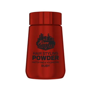the shave factory ruby styling powder for volume matte finish textured hair