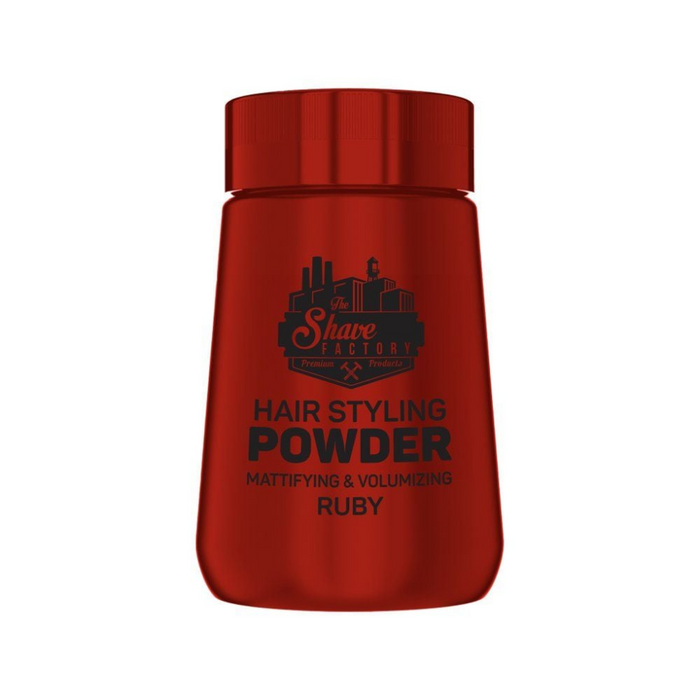The Shave Factory Styling Powder Ruby 20g | Matte Volume & Textured Hold