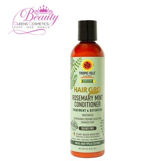 Tropic Isle Living Hair Gro Rosemary Mint Conditioner 8oz | Moisturize & Strengthen