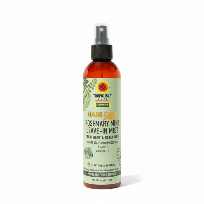 Tropic Isle Rosemary Mint Leave-In Mist 8oz | Moisturize & Detangle Hair