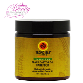 Tropic Isle Living Jamaican Black Castor Oil Hair Food 4oz | Growth & Shine
