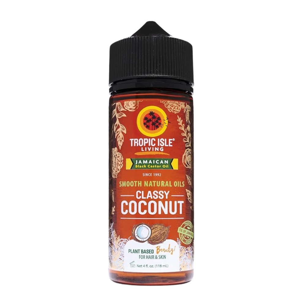 tropic isle living smooth natural oil collection classy coconut hair nourishment hydration shine and strengthening care