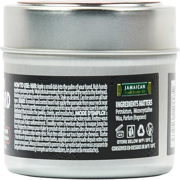 Tropic Isle Strong Roots Men Hair & Beard Pomade | Extreme Hold High Shine