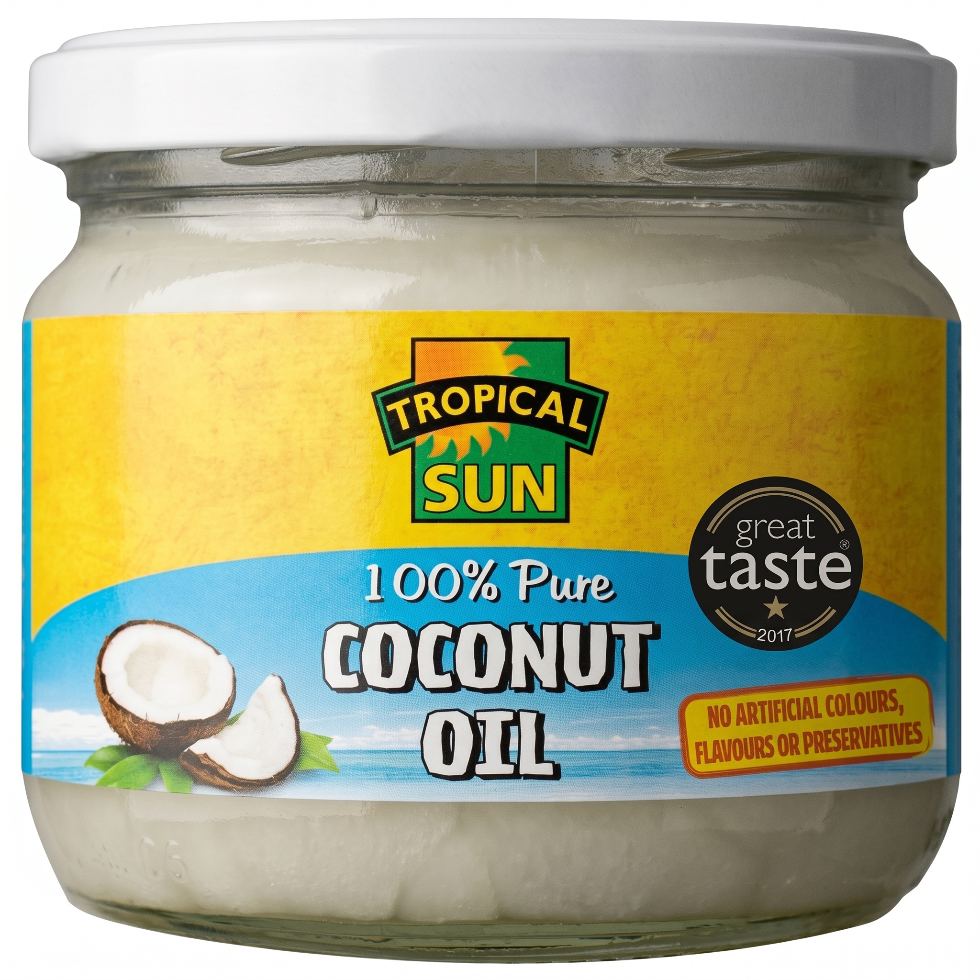 tropical coconut oil 100 percent pure 250ml natural hair and skin moisturizing oil