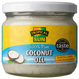 tropical coconut oil 100 percent pure 250ml natural hair and skin moisturizing oil