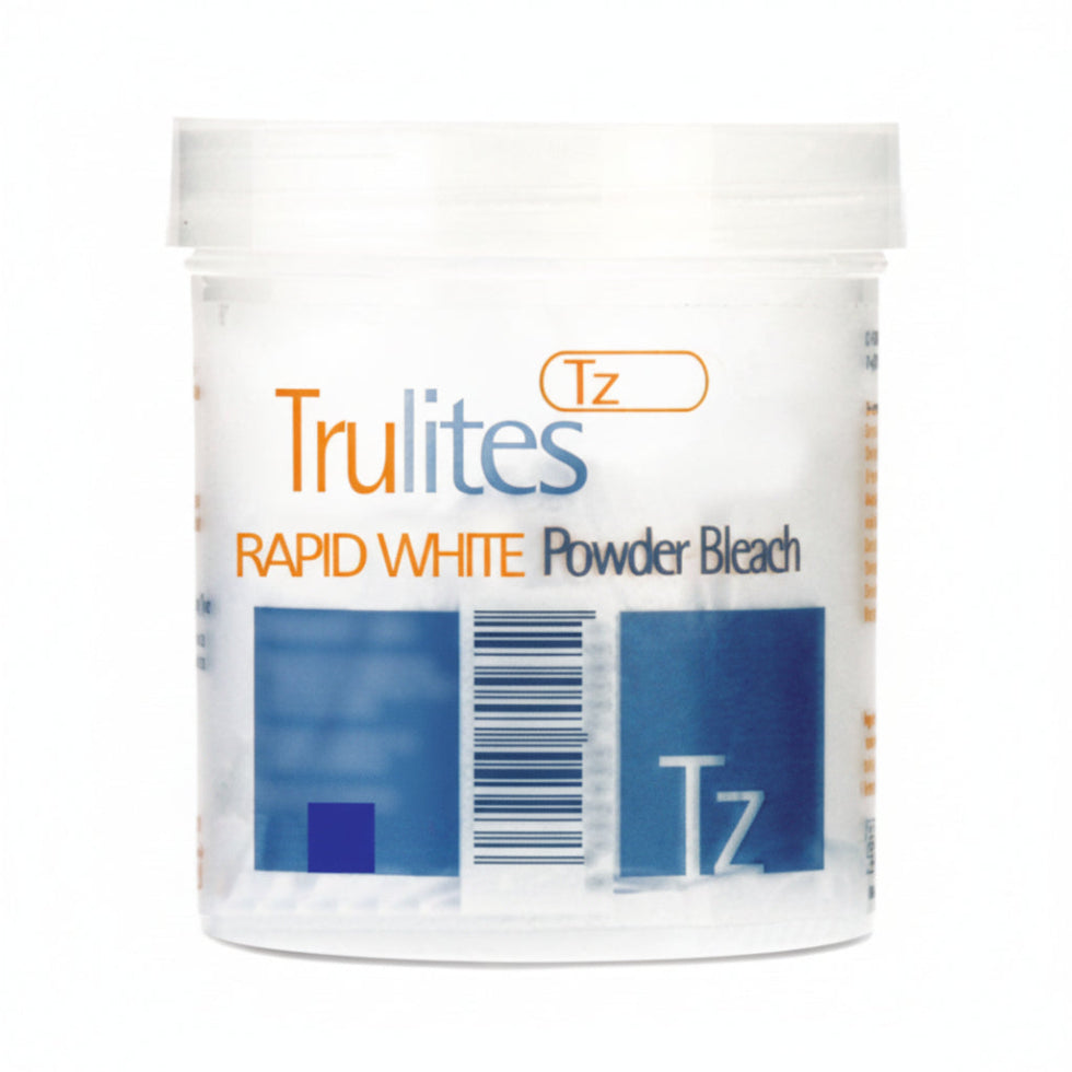 Truzone Trulites rapid white powder bleach 500g dust free professional hair lightener