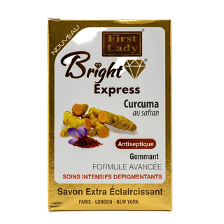 turmeric saffron exfoliating soap 200g for smooth radiant glowing face body skin care
