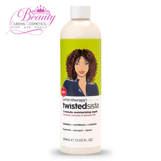 Twisted Sista 3-Minute Moisturizing Mask--Deep Hydration with Coconut & Avocado – 354ml
