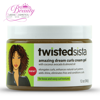 Twisted Sista Amazing Dream Curl Gel 12oz- Define, Hydrate & Enhance Natural Curls