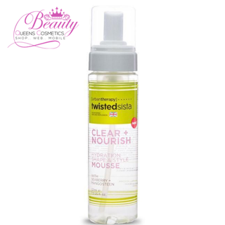 Twisted Sista Clear + Nourish Hydration Mousse – 7.5oz  Define & Hydrate Curls